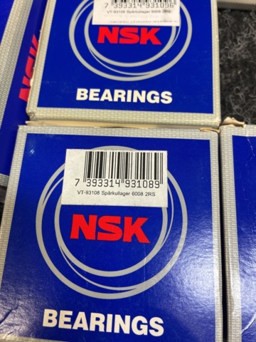 1534014-20 36 pcs Deep groove ball bearings, NSK