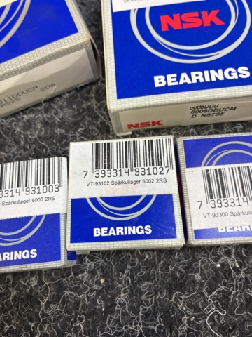 1534014-27 36 pcs Deep groove ball bearings, NSK