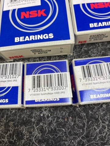 1534014-28 36 pcs Deep groove ball bearings, NSK