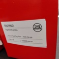 1533726-2 Märkpins, 40 000 st - Tagalong Express, 65 mm, naturfärgade