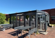 1534036 Komplett restaurangcontainer/streetfood