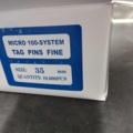 1533734-2 Märkpins, 50 000 st - Micro 100-System, 35 mm, naturfärgade