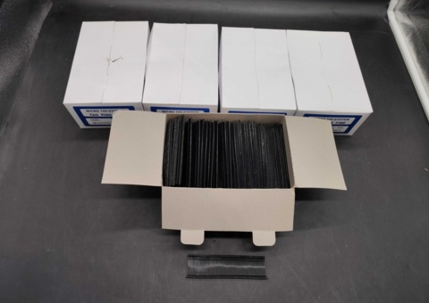Marking pins, 50,000 pcs - Micro 100-System, 25 mm, black