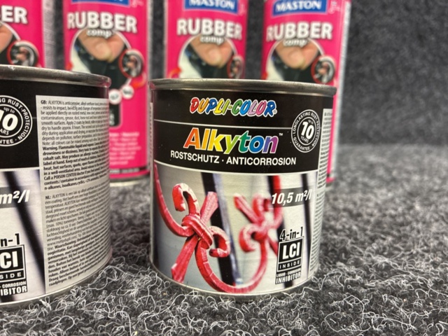 1534021-7 Husfix, gummispray, rostskyddsfärg m.m.