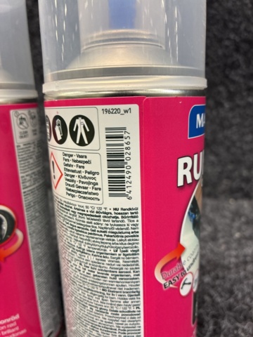 1534021-9 Husfix, gummispray, rostskyddsfärg m.m.