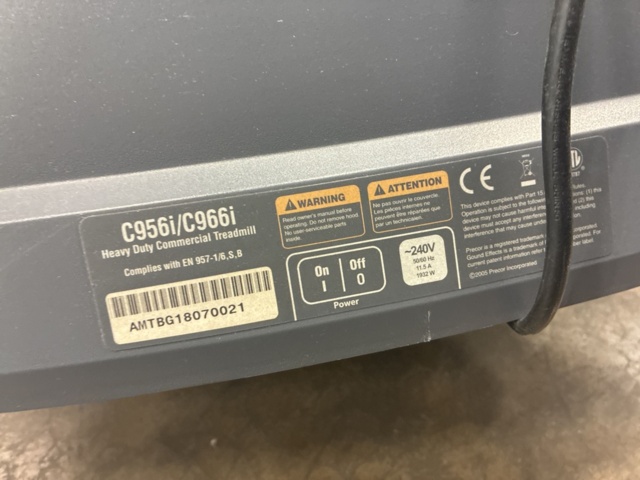 1534151-15 Löpband Precor C956i/C966i
