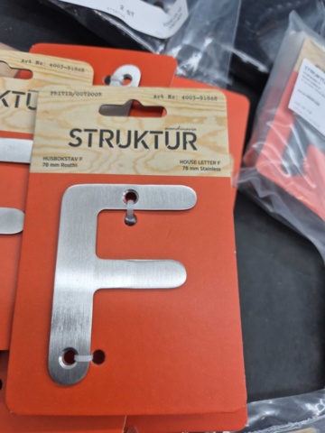 1531078-3 Husbokstäver, 46 st - Struktur