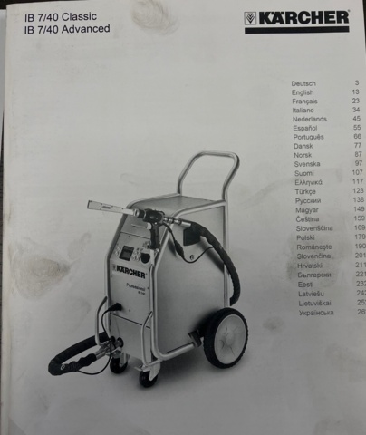1532767-8 Torrisbläster Kärcher Professional IB 7/40
