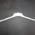 1533759-1 Coat hangers, 325 pcs - RCT 43, white, plastic, metal hook