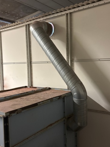 1482661-4 Filter unit / dust collector with ventilation system for disassembly - Icotron
