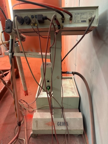 1482660-3 Powder coating equipment with paint sprayer - Gema PGC 1