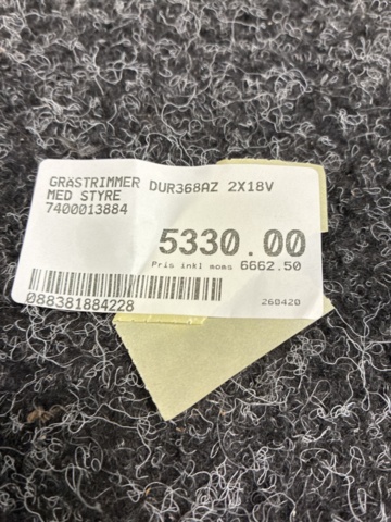 1534234-8 Grästrimmer Makita DUR368A