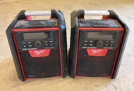 1511265 Arbetsradio/laddare med BT - x2 enheter - Milwaukee M18 RC