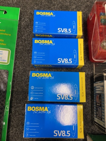 1534254-7 Trimmerlina, brandlarm, röklarm, dvärgbrytare m.m.