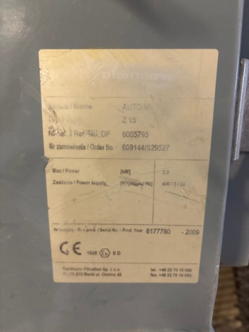 1529361-4 Ventilationsskåp med filter - Dantherm / Munkebo