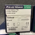 1534362-4 7 pcs Packs French wood screw, Arvid Nilsson