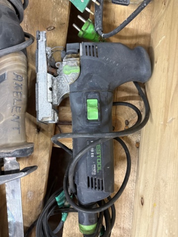 1482662-4 Power tools 9 pcs - Festool, Hitachi, Makita, Black & Decker