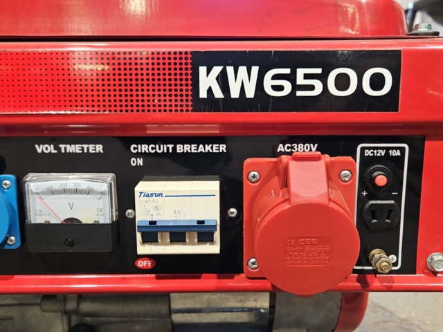 1529346-4 Elgenerator - KraftWelle KW6500
