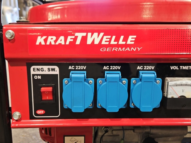 1529346-5 Elgenerator - KraftWelle KW6500
