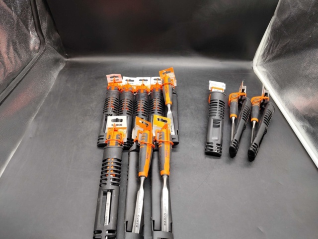 1534313-1 Chisels 11 pcs, Bahco