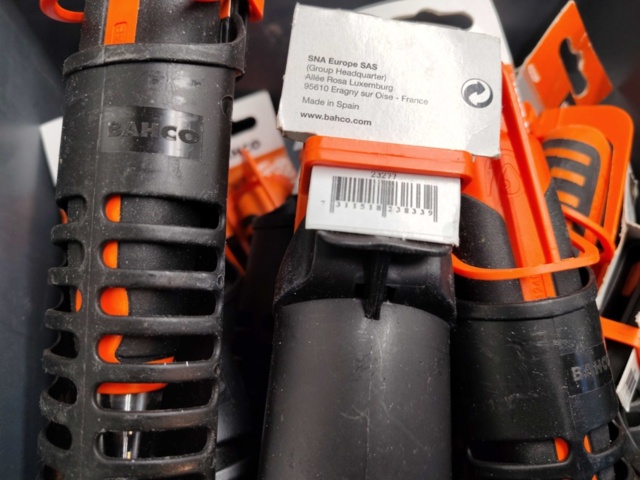 1534313-4 Chisels 11 pcs, Bahco