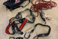1511275 Lot with various fall protection equipment - Cresto, EvaLad and others.