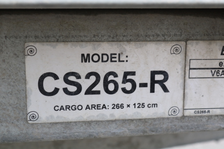 1514933-38 Trailer Tiki CS265-R. 2015