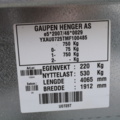 1514934-32 Trailer Gaupen U0725T. 2021
