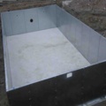 1534413-1 Pool frame Robust Magnelis 4x8m, for in-ground with backfilling