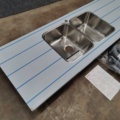 1534285-2 Rostfri Diskbänk Stala A1900 1810x610 mm