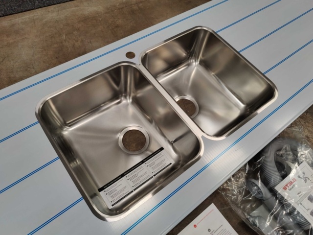 1534285-4 Rostfri Diskbänk Stala A1900 1810x610 mm