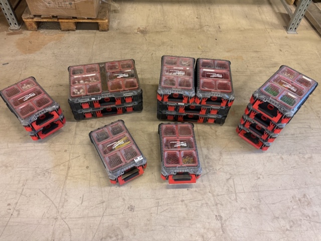 1511281-12 Samling med sortimentväskor - Milwaukee Packout