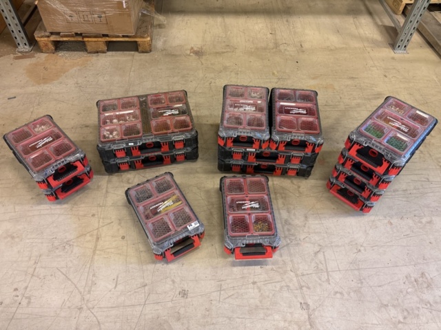 1511281-1 Samling med sortimentväskor - Milwaukee Packout