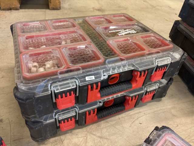 1511281-4 Samling med sortimentväskor - Milwaukee Packout