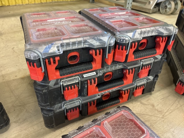1511281-6 Samling med sortimentväskor - Milwaukee Packout
