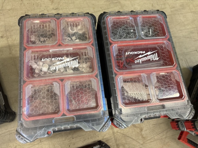 1511281-7 Samling med sortimentväskor - Milwaukee Packout