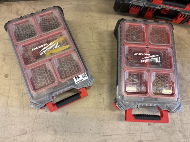 1511281-9 Samling med sortimentväskor - Milwaukee Packout