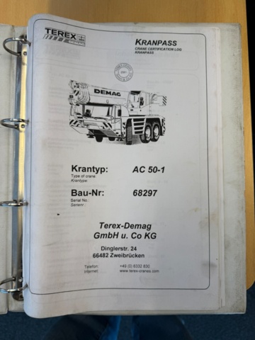 1344245-96 Mobile crane 50T - Terex-Demag AC 50-1