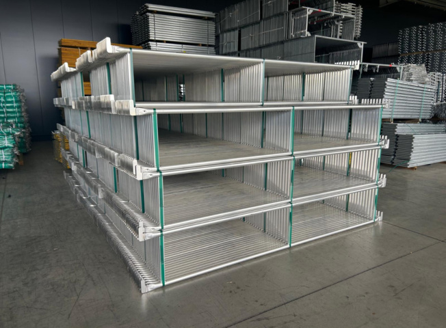 1534426-9 Aluminium byggställning, 510 kvm