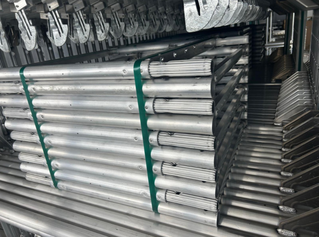 1534426-12 Aluminium byggställning, 510 kvm