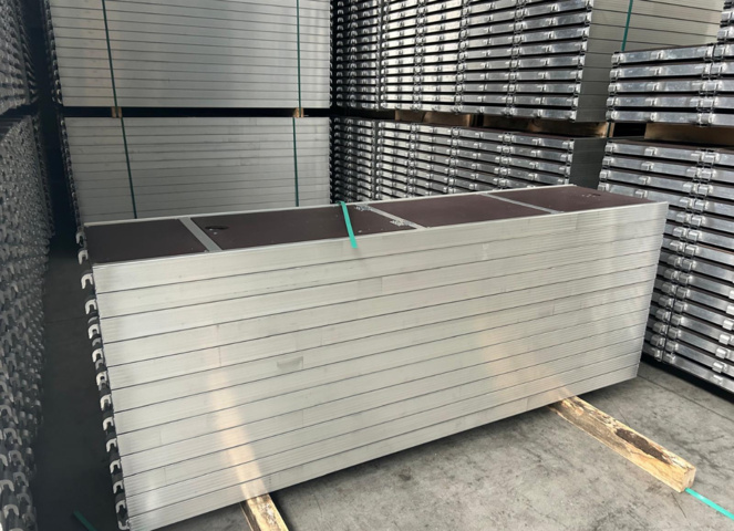 1534426-14 Aluminium byggställning, 510 kvm