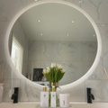 1534428-3 White Carrara Marble Tiles / Granite Ceramics 100 sq.m