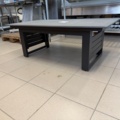 1176694-1 Nytt loungebord 125x65 cm, bordet är Höjdjusterbart