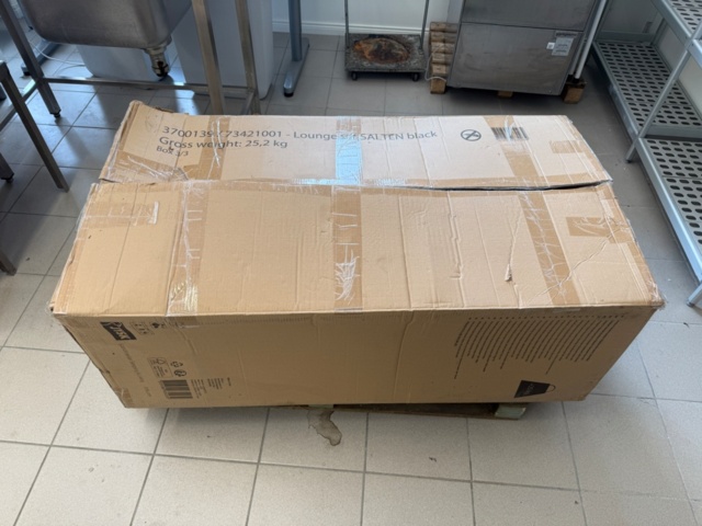 1176694-5 Nytt loungebord 125x65 cm, bordet är Höjdjusterbart
