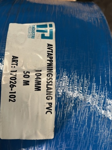 1534118-3 Avtappningsslang PVC 50 m