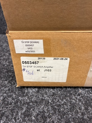1534375-6 4 sound amplifiers Scania TH 970F