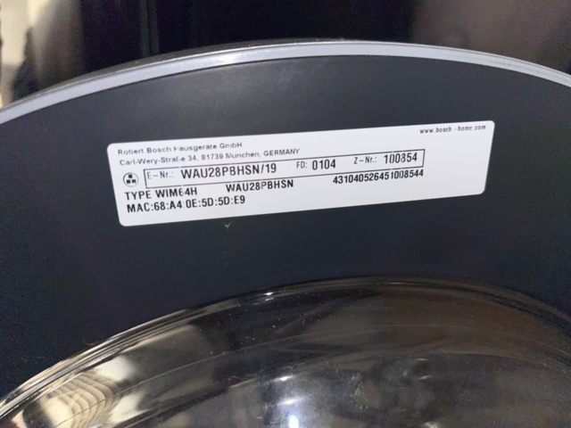 1351466-4 Tvättmaskin - Bosch Serie 6 WAU28PBHSN