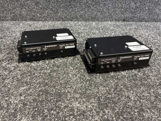 1534386-1 2 sound amplifiers Scania TH 970F