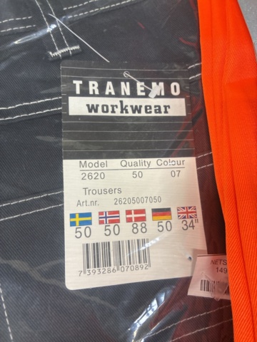 1529274-10 10 pcs Work trousers, Size 50