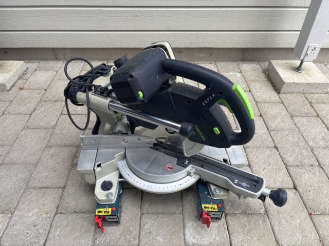 1447168-4 Kap- Gersåg Festool KS60 / Bosch underrede